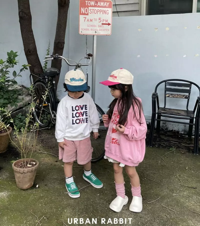 Urban Rabbit - Korean Children Fashion - #minifashionista - Love Sweatshirt - 11
