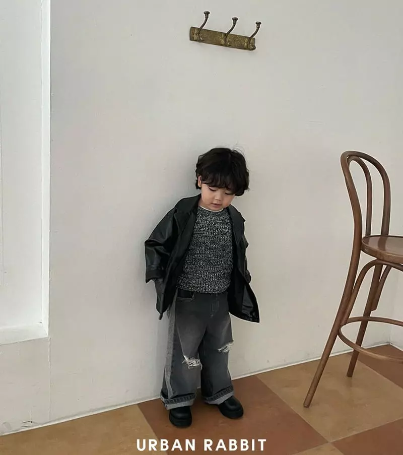 Urban Rabbit - Korean Children Fashion - #prettylittlegirls - Vigan Leather Jacket - 8