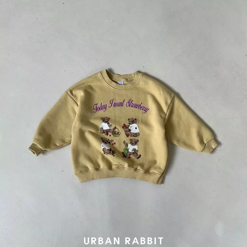 Urban Rabbit - Korean Children Fashion - #prettylittlegirls - Teddy Bear Sweatshirt