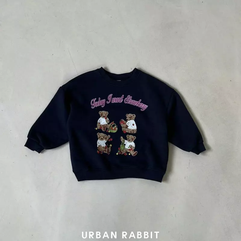 Urban Rabbit - Korean Children Fashion - #todddlerfashion - Teddy Bear Sweatshirt - 2