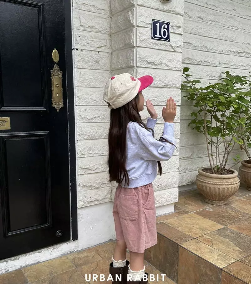 Urban Rabbit - Korean Children Fashion - #todddlerfashion - Basic Crop Sweatshirt - 4