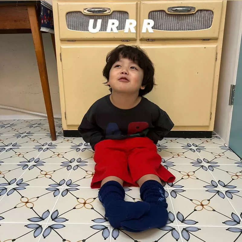 Urrr - Korean Children Fashion - #kidzfashiontrend - Alpabet Tee - 3