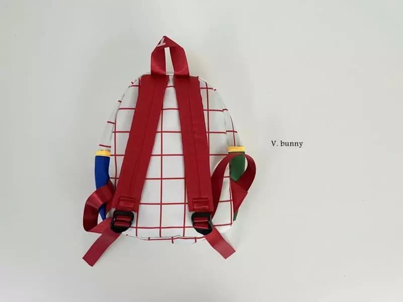 V Bunny - Korean Children Fashion - #Kfashion4kids - Check Bag - 5