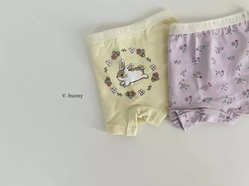 V Bunny - Korean Children Fashion - #Kfashion4kids - N117 Hare Underwear Set - 8