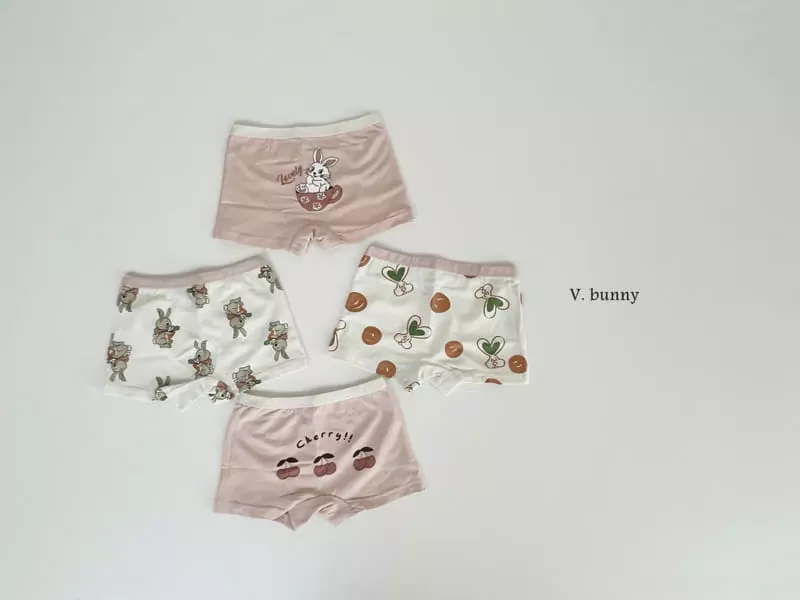 V Bunny - Korean Children Fashion - #Kfashion4kids - N110 Lovely Underwear Set - 5