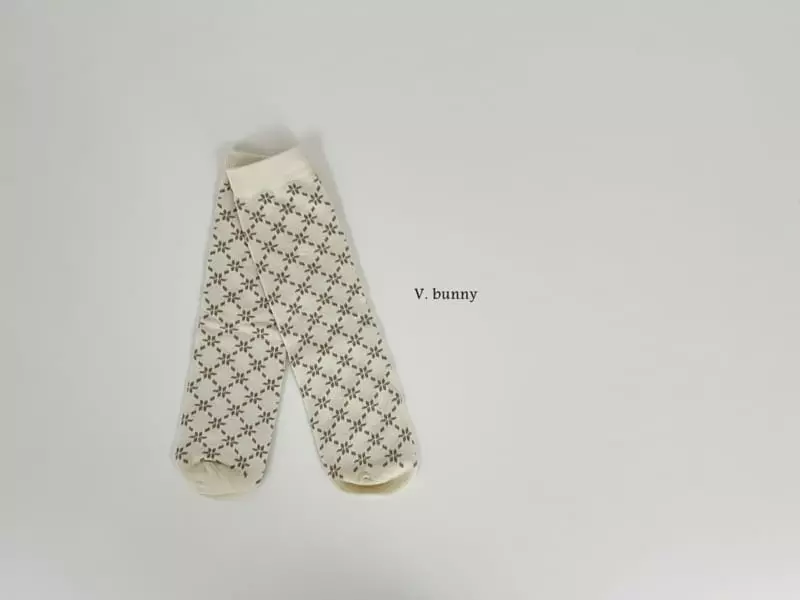 V Bunny - Korean Children Fashion - #childofig - Reto Socks Set - 8