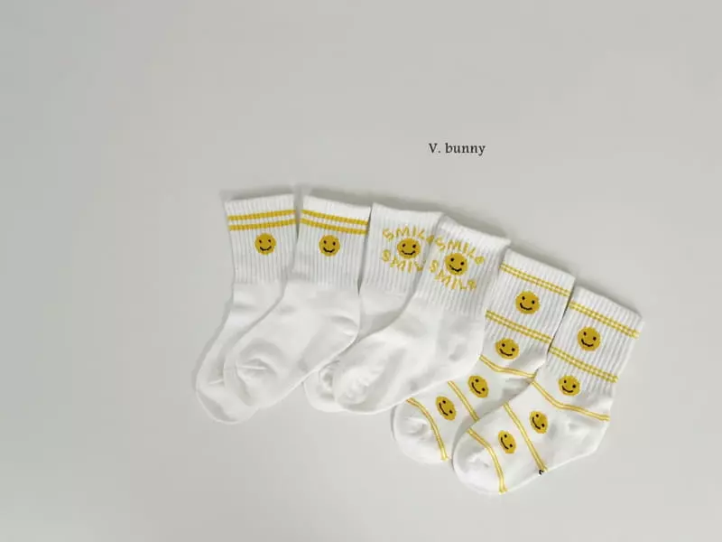 V Bunny - Korean Children Fashion - #childrensboutique - Juls Socks Set - 11