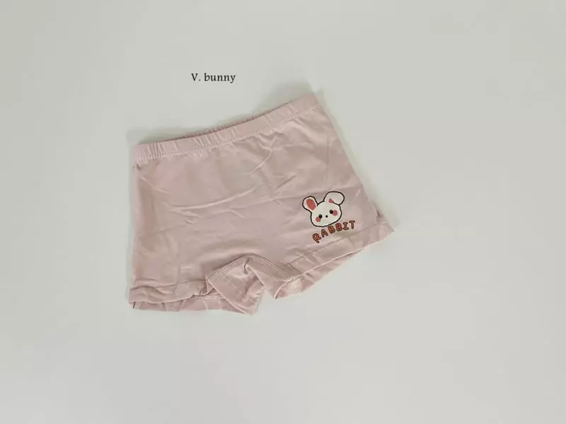 V Bunny - Korean Children Fashion - #childofig - Nice Rabbit Underwear Set - 4