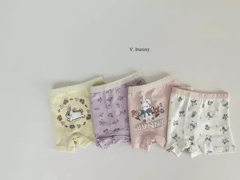 V Bunny - Korean Children Fashion - #childrensboutique - N117 Hare Underwear Set