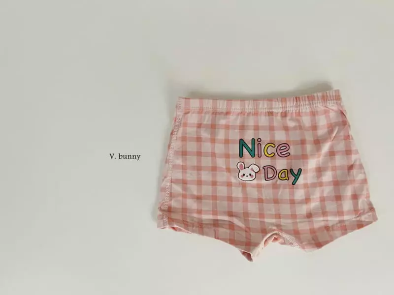 V Bunny - Korean Children Fashion - #designkidswear - Nice Rabbit Underwear Set - 5