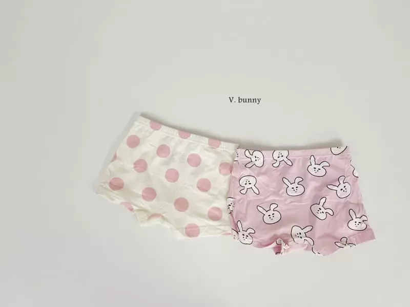 V Bunny - Korean Children Fashion - #discoveringself - Hello Bunny Underwear Set - 8