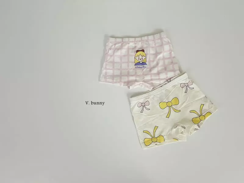 V Bunny - Korean Children Fashion - #discoveringself - Girl Underwear Set - 7