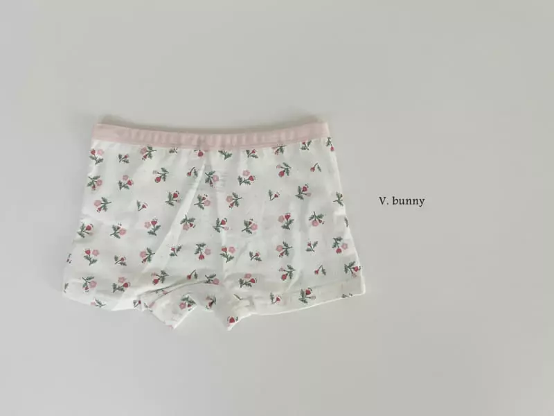 V Bunny - Korean Children Fashion - #fashionkids - N115 Strawberry Mochi Underwear Set - 3