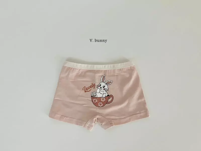 V Bunny - Korean Children Fashion - #fashionkids - N110 Lovely Underwear Set