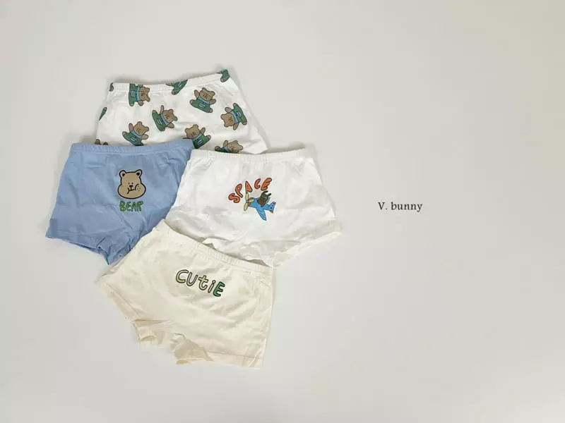 V Bunny - Korean Children Fashion - #kidsshorts - Tolong Underwear Set