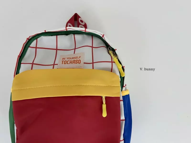 V Bunny - Korean Children Fashion - #kidsstore - Check Bag - 3