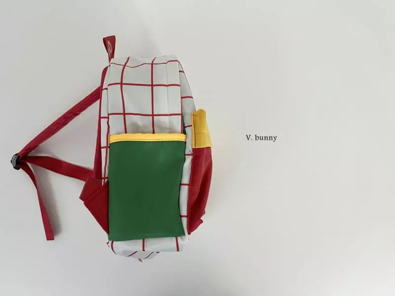 V Bunny - Korean Children Fashion - #kidsstore - Check Bag - 4