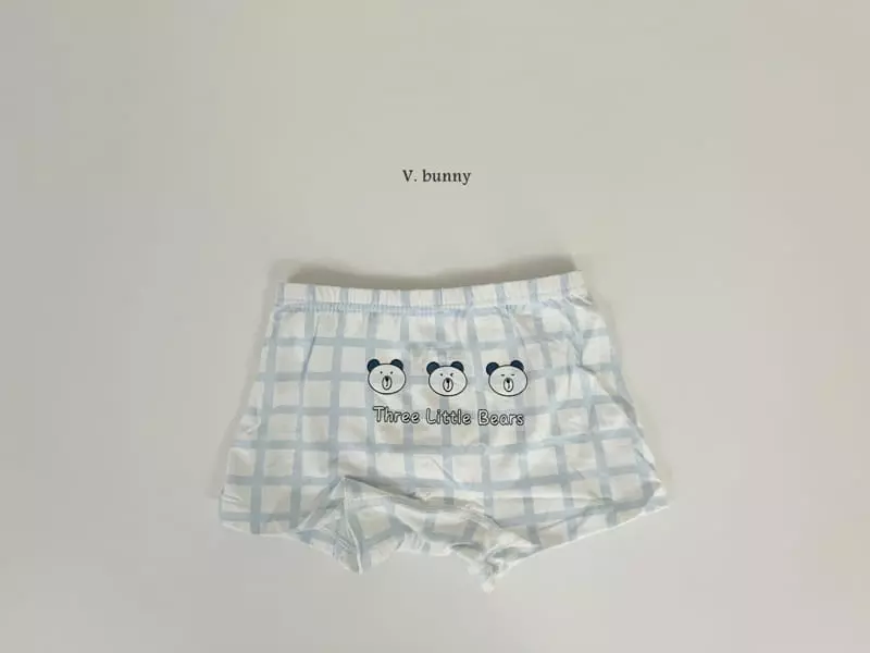 V Bunny - Korean Children Fashion - #littlefashionista - Star Bear Underwear Set - 2