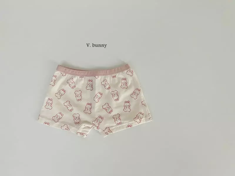 V Bunny - Korean Children Fashion - #littlefashionista - N109 Tosun Underwear Set - 5