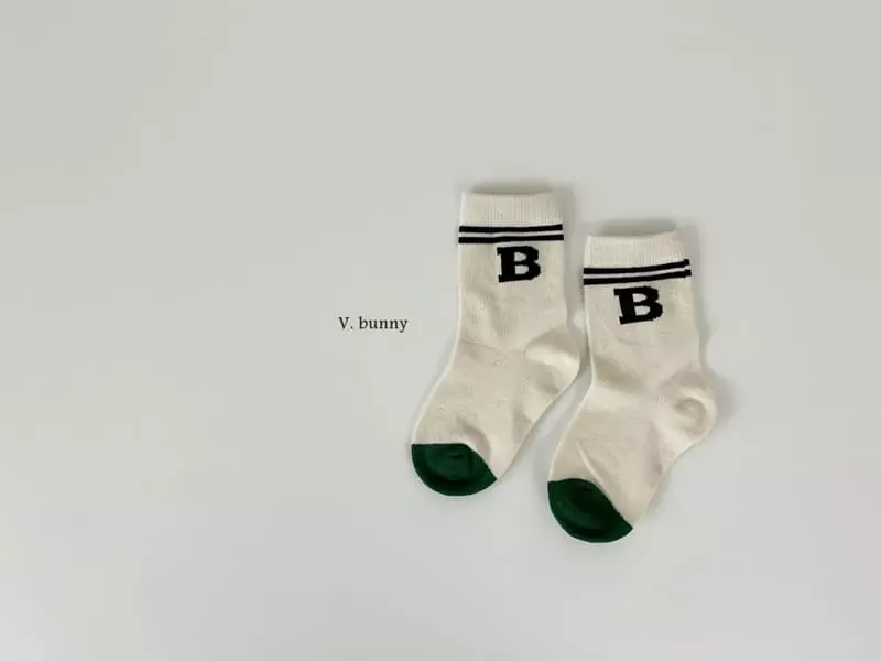 V Bunny - Korean Children Fashion - #magicofchildhood - M And M Socks Set - 4