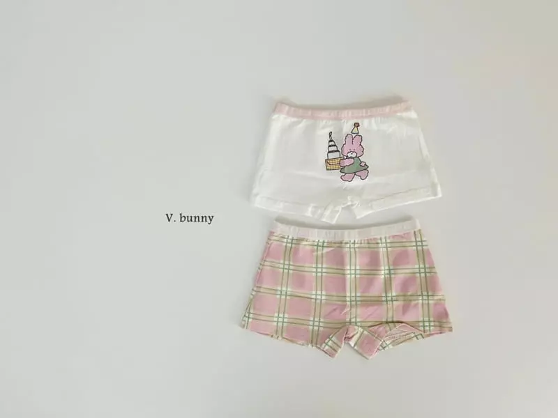 V Bunny - Korean Children Fashion - #minifashionista - N108 Cake Underwear Set - 6