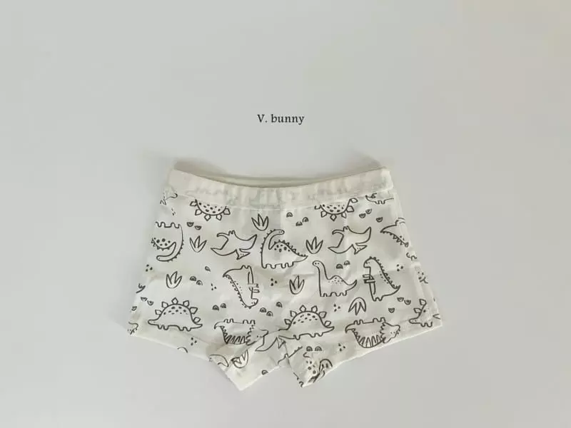 V Bunny - Korean Children Fashion - #stylishchildhood - N113 Jurrasic Underwear Set - 7
