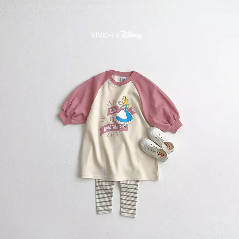 Vivid I - Korean Children Fashion - #childofig - Stripes Leggings - 8