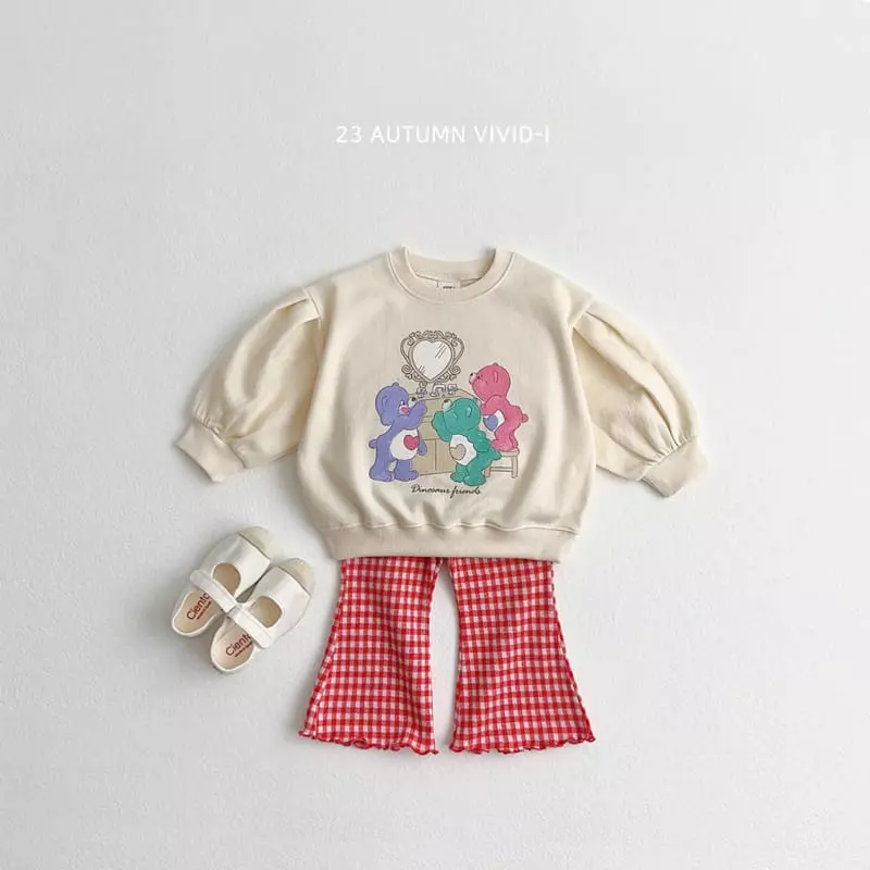 Vivid I - Korean Children Fashion - #childofig - Bear Sweatshirt - 4