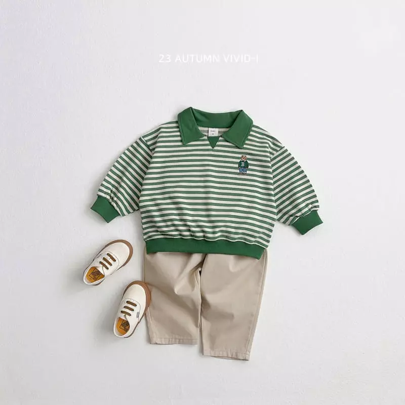 Vivid I - Korean Children Fashion - #childrensboutique - Bear St Sweatshirt - 9