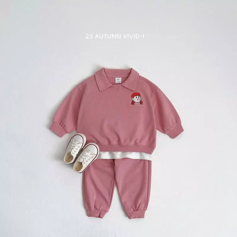 Vivid I - Korean Children Fashion - #childrensboutique - Idol Top Bottom Set - 3