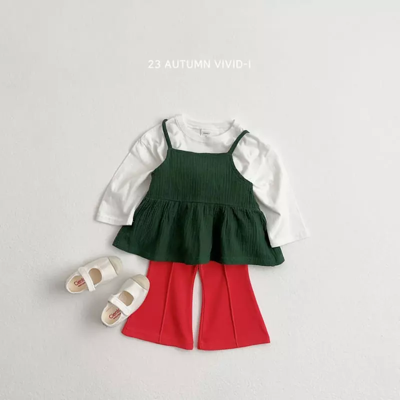 Vivid I - Korean Children Fashion - #designkidswear - Pintuck Pants - 9