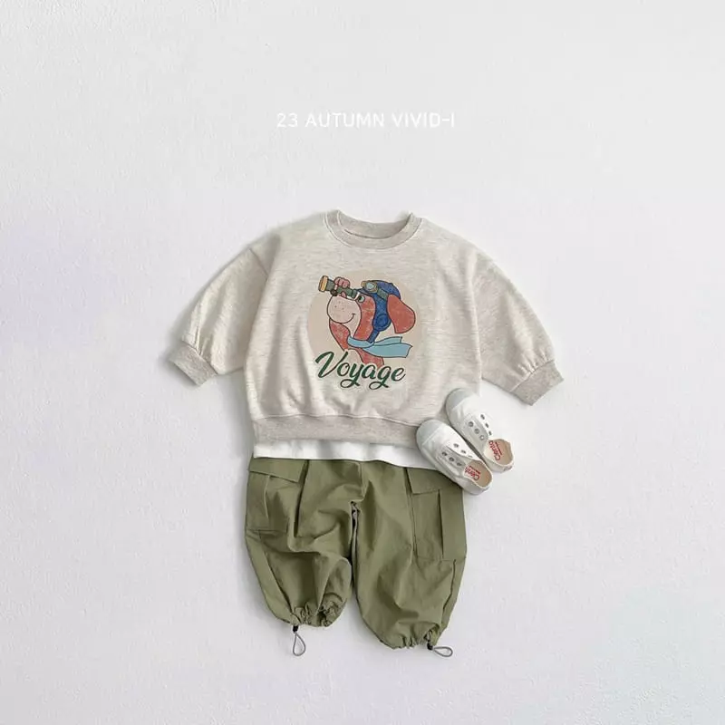 Vivid I - Korean Children Fashion - #designkidswear - Vintage Sweatshirt - 10