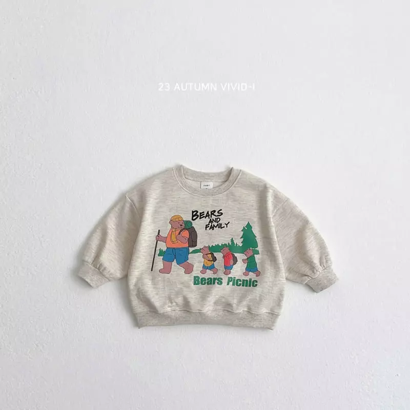 Vivid I - Korean Children Fashion - #discoveringself - Family Sweatshirt - 2