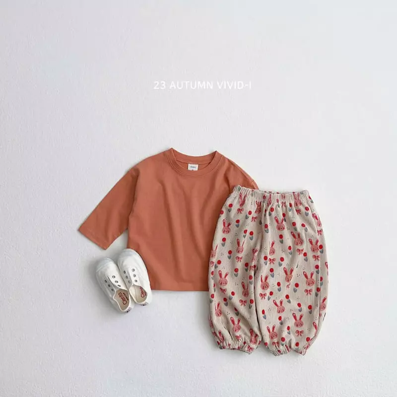 Vivid I - Korean Children Fashion - #discoveringself - Character Pants - 3