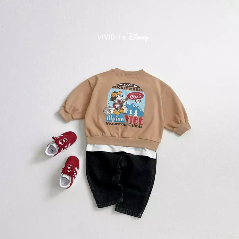 Vivid I - Korean Children Fashion - #fashionkids - D Half Sweatshirt - 8