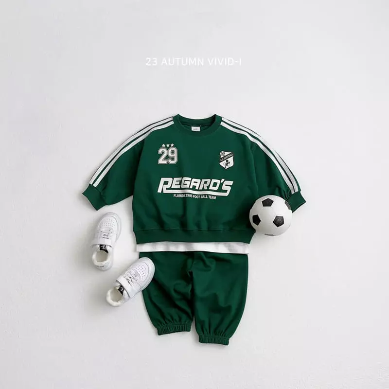 Vivid I - Korean Children Fashion - #kidsshorts - Uniform Sweatshirt - 11