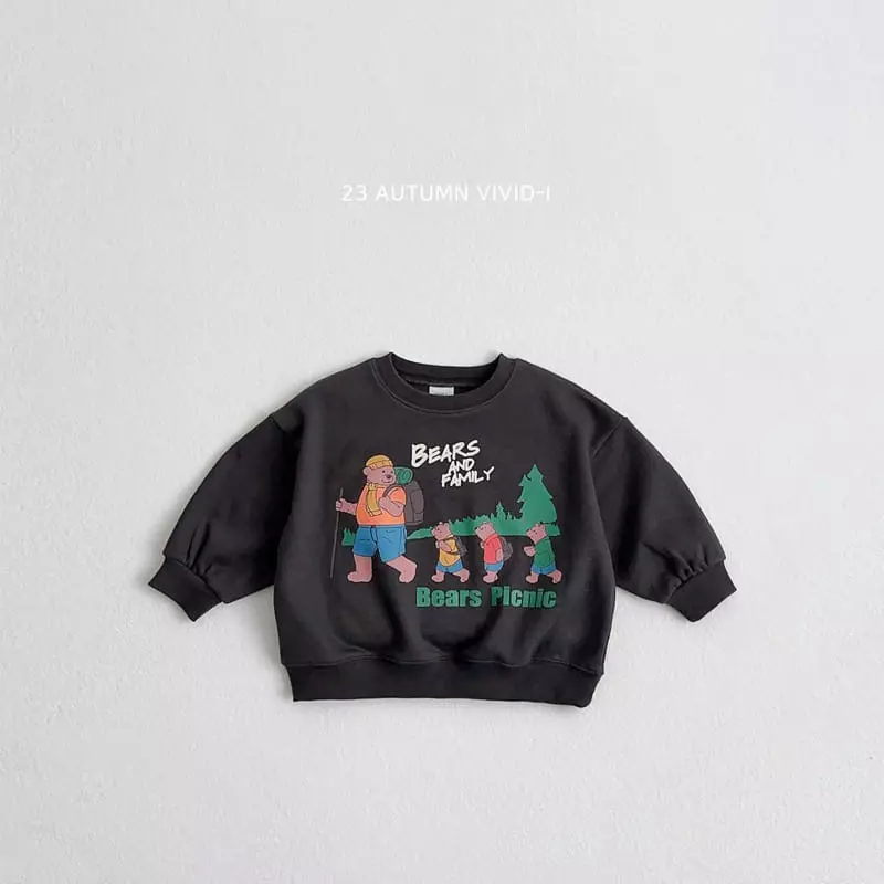 Vivid I - Korean Children Fashion - #fashionkids - Family Sweatshirt - 4
