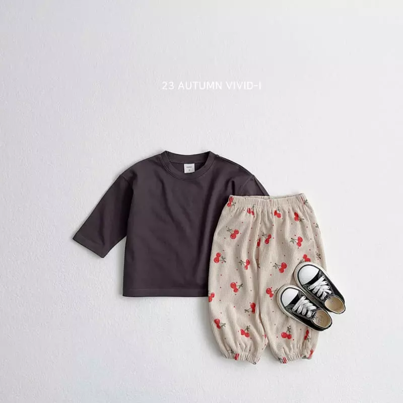 Vivid I - Korean Children Fashion - #kidsshorts - Character Pants - 5