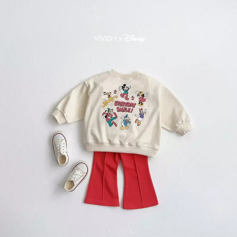 Vivid I - Korean Children Fashion - #kidsshorts - D Every Top Bottom Set - 12