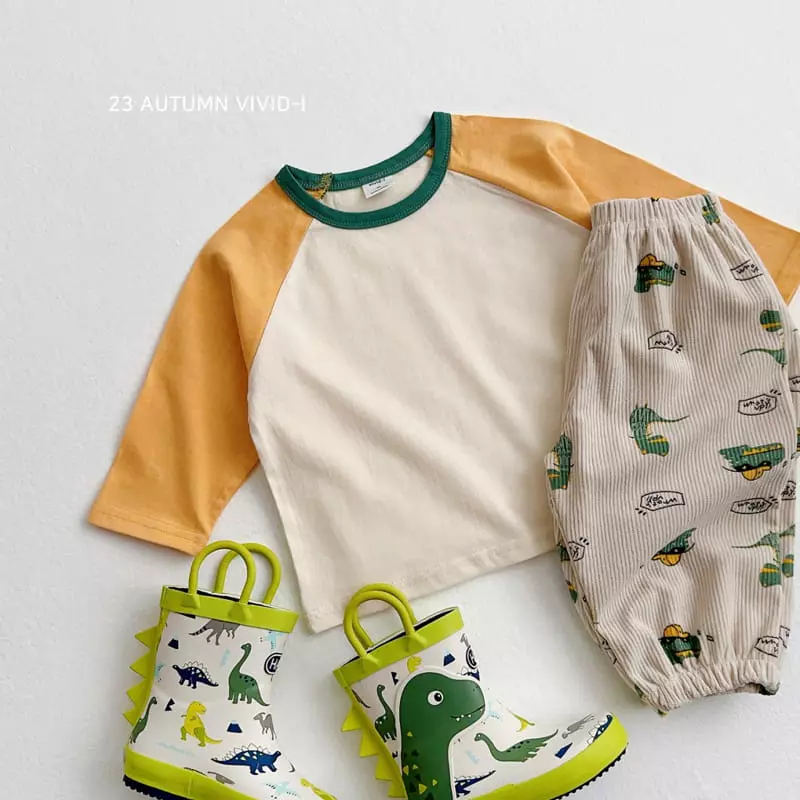 Vivid I - Korean Children Fashion - #kidzfashiontrend - Character Pants - 7