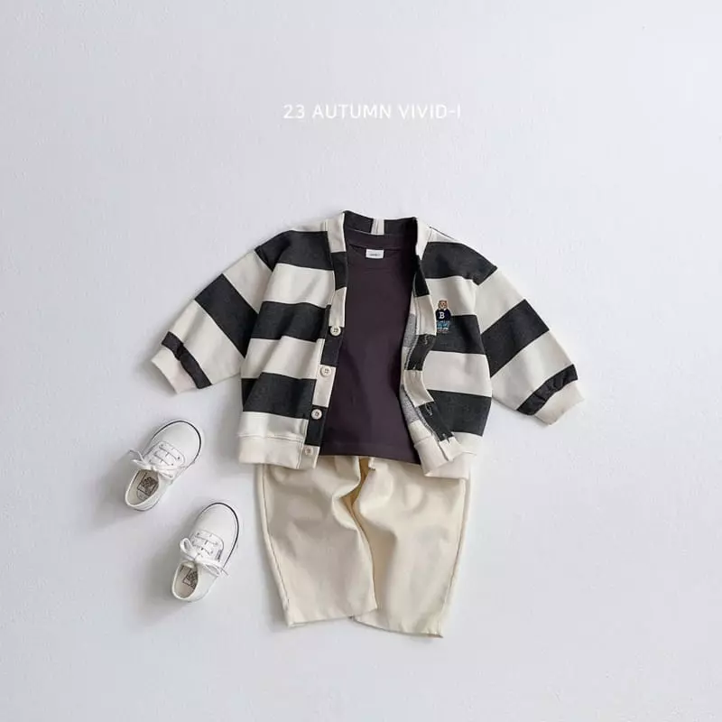 Vivid I - Korean Children Fashion - #kidzfashiontrend - Fall Daily Tee - 12