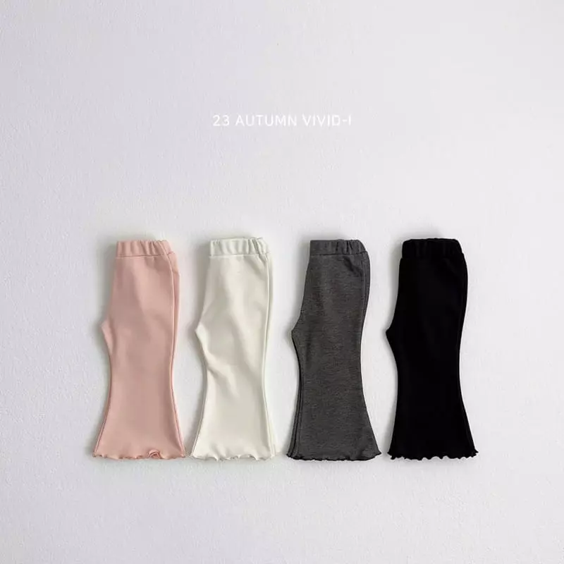 Vivid I - Korean Children Fashion - #littlefashionista - Muzi Terry Pants