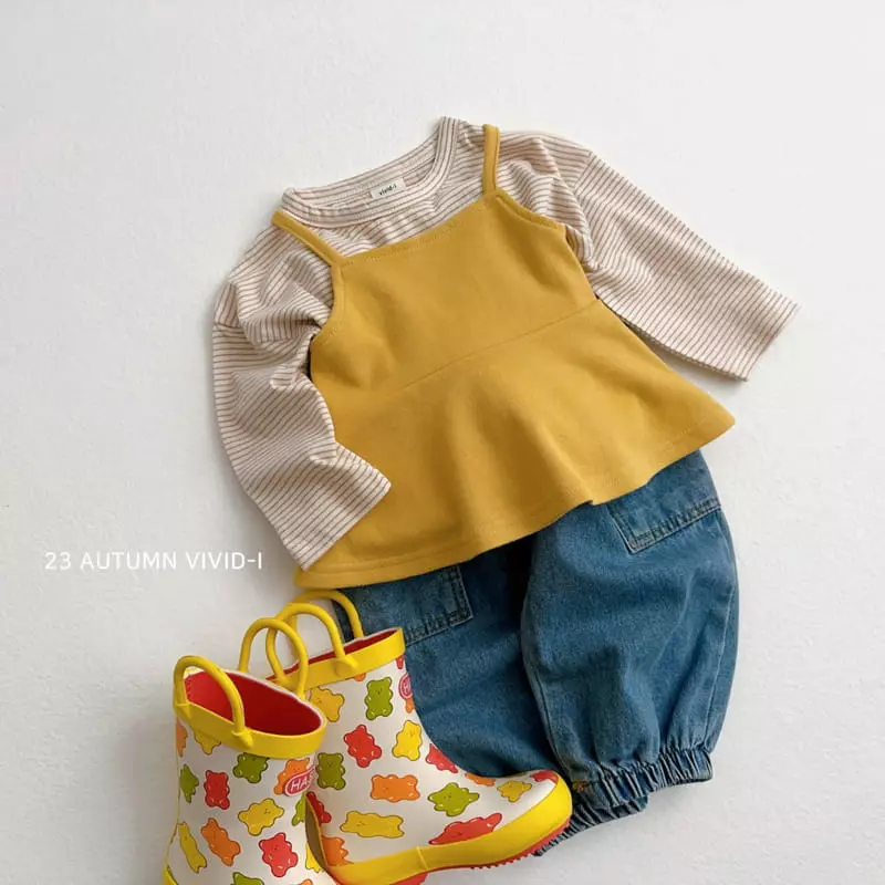 Vivid I - Korean Children Fashion - #littlefashionista - Fall Bustier - 10