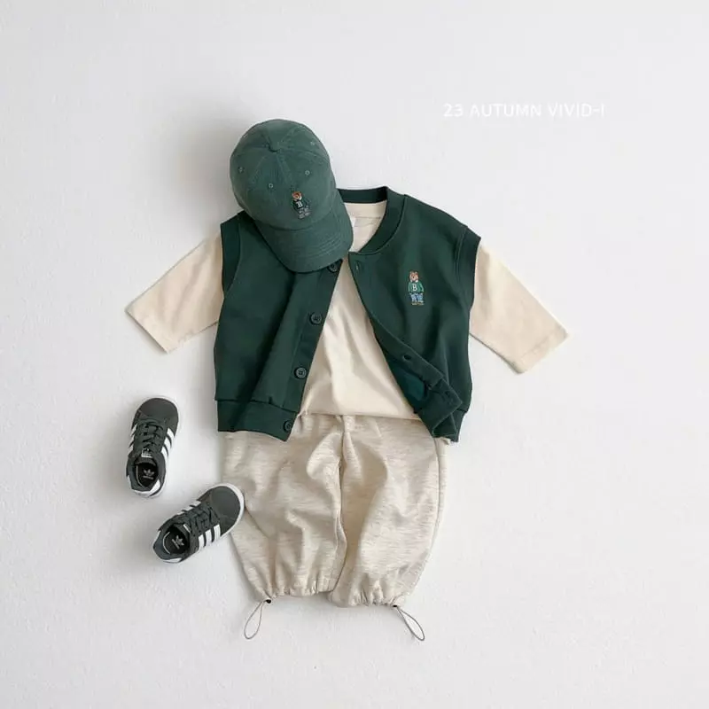 Vivid I - Korean Children Fashion - #minifashionista - Fall Daily Tee - 2