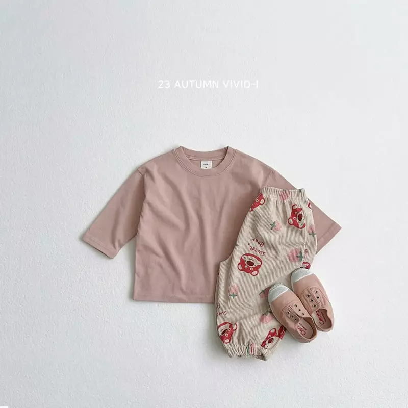 Vivid I - Korean Children Fashion - #prettylittlegirls - Character Pants - 12