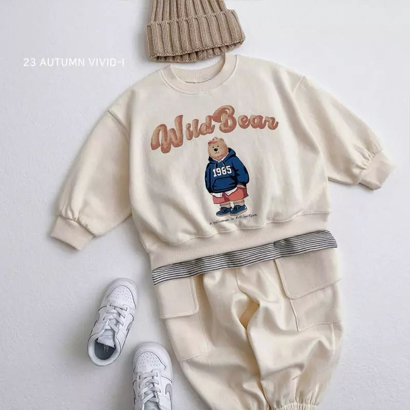 Vivid I - Korean Children Fashion - #todddlerfashion - Wild Sweatshirt - 8