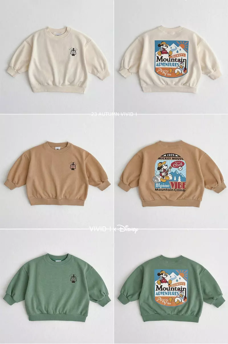 Vivid I - Korean Children Fashion - #toddlerclothing - D Half Sweatshirt - 2