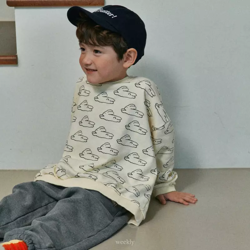 Weekly - Korean Children Fashion - #childofig - Sketch Sweatshirt - 8