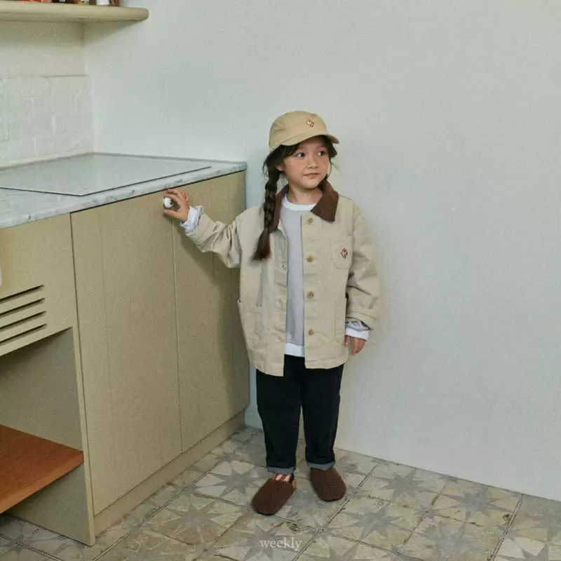Weekly - Korean Children Fashion - #childofig - Wee Collar Jacket - 8