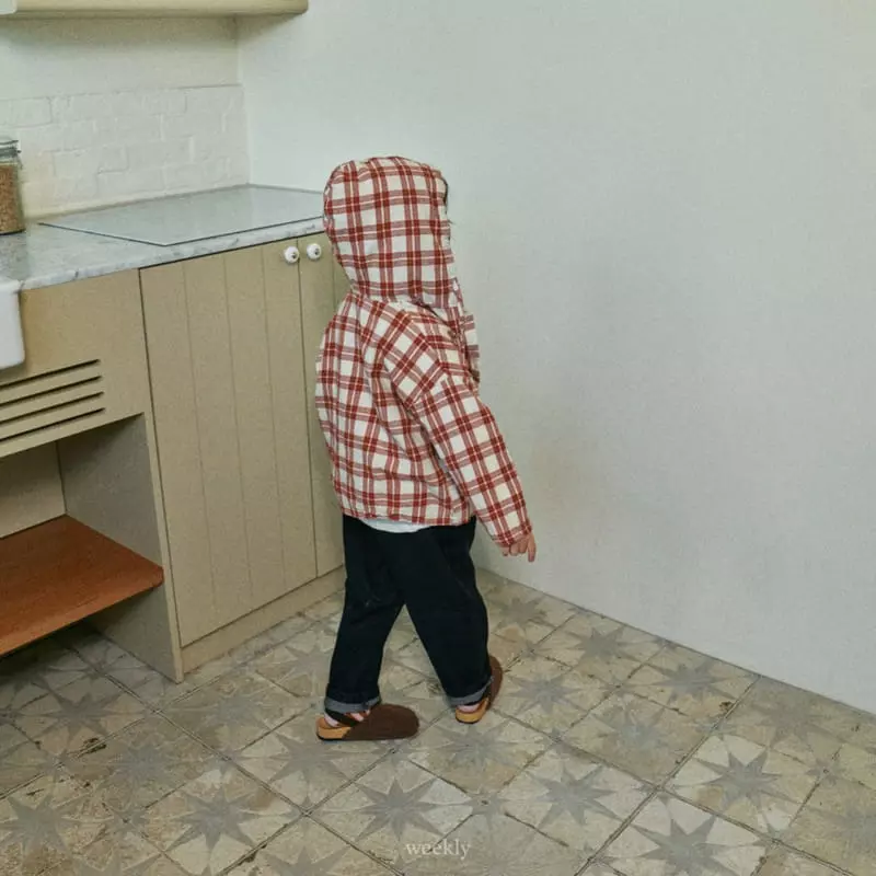 Weekly - Korean Children Fashion - #childrensboutique - Paul Check Hoody Jumper - 8